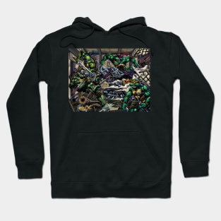 TMNT Vs Shredder Hoodie